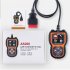 As200 Car Engine Tester Obd2 Scanner Professional Code Reader Fault Scanning Instrument Auto Diagnostics Tool Orange
