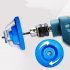 Ash Container Dust Proof Device Electric Hammer Drill Dust Collector Electric Drill Dust Cover Blue