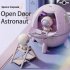 Astronaut Air Humidifier With 220ml Water Tank Ultrasonic Aroma Essential Oil Diffuser Usb Mists Sprayer With Led Light Light Purple  Battery
