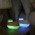 Astronaut Humidifier 2 in 1 Night Light Humidifier With USB Charging Cable Cotton Swab Household 300ml Desktop Cool Mist Humidifiers For Car Office Bedroom pink
