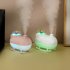 Astronaut Humidifier 2 in 1 Night Light Humidifier With USB Charging Cable Cotton Swab Household 300ml Desktop Cool Mist Humidifiers For Car Office Bedroom pink