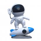 Astronaut Light Projector Night Light with Remote Control 9 Colors Light Natural Sound