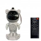 Astronaut Light Projector Night Light For Kids With Music Player Remote Control 8 Soothing Sounds Automatic Timer Built-in Magnet Kids Gifts