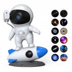 Astronaut Projector Star Projector Wide-Angle Projection Lamp with 9 Light Effects