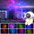 Astronaut Starry Sky Projector Night Light USB Charging Remote And APP Control Angle Adjustable Ceiling LED Lamp Kids Bedroom Home Decorative remote  ball holdi