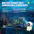 Astronaut Starry Sky Projector Night Light USB Charging Remote And APP Control Angle Adjustable Ceiling LED Lamp Kids Bedroom Home Decorative remote  ball holdi