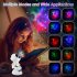 Astronaut Starry Sky Projector Night Light USB Charging Remote And APP Control Angle Adjustable Ceiling LED Lamp Kids Bedroom Home Decorative remote  ball holdi