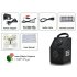 At a fraction of the price if sold separately  this device combines a high quality speaker  an MP3 player  a Radio  and a laser effect projector all in one 
