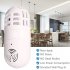 Atomi Zabber Ultrasonic Mosquito Repellent Insect Killer Lamp Environment Cleaning Control Reject Devices US Plug