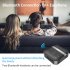 Audio Adapter Portable 2 in 1 Audio Receiver Transmitter Wireless Transmission System Wireless Audio Adapter Black