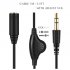 Audio Cable 3 5 Male to Female Headset Extension Audio Cable 1 pack