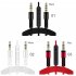 Audio Cable 3 5mm To Jack 3 5mm Speaker Line 1 2m Aux Cable Male To Male With Mic To Volume Control For Headphone black