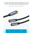 Audio Extension Cable 3 5mm AUX Female to 2 Female Jack Earphone Adapter for Smart Phone 0 3m