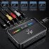 Audio Receiver Adapter Home RCA 3 5mm AUX Optical Coaxial Music Receiver Home Theater System HIFI Stereo Audio Receivers black