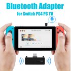 Audio Transmitter Wireless Adapter Bluetooth 5 0 EDR A2DP Low Latency for Nintendo Switch PS4 TV PC Games Bluetooth5 0
