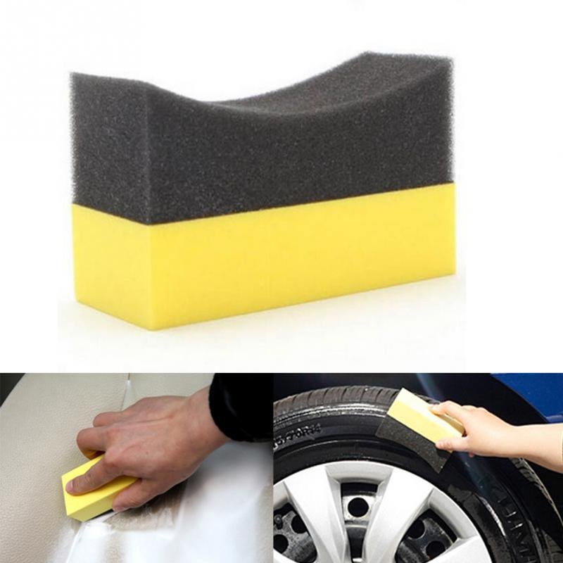 Auto Tire Wax Polishing Compound Sponge