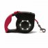 Automatic Adjustable Retractable Traction Rope with LED Lamp Reflector Strap for Pet Dogs Cats