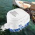 Automatic Boat Bilge Water Pump 12V  24V 750 GPH  1100 GPH Auto Flow Rate 19 Mm  29 Mm Water Outlet Submersible Boat Bilge Pump For Yachts RVS Pools 12V 1100