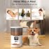 Automatic Cat Feeder Smart Voice Recorder Auto Feeder App Control Cat Food Dispenser for Cat Dog Button Version US Plug