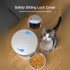 Automatic Cat Feeder Smart Voice Recorder Auto Feeder App Control Cat Food Dispenser for Cat Dog Button Version US Plug