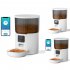 Automatic Cat Feeder Smart Voice Recorder Auto Feeder App Control Cat Food Dispenser for Cat Dog Button Version US Plug