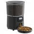 Automatic Cat Food Dispenser 4L Timed Auto Dog Feeders with Desiccant Bag Pet Feeder Black Button PFF040 US Plug
