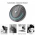 Automatic Cleaner Robot Smart Induction Sweeper for Home Funiture Pet Hair Clean Gray black  common battery models 