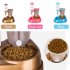 Automatic Feeder with Large Capacity Water Fountain Bottle for Pet Cat Dog Gold Grain storage bucket