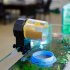 Automatic Fish Tank Feeder 12 Hours 24 Hours Intelligent Timing Large capacity Aquarium Fish Feeder blue