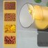Automatic Fish Tank Feeder 12 Hours 24 Hours Intelligent Timing Large capacity Aquarium Fish Feeder yellow