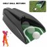 Automatic Golf Ball Training Return Device Indoor Golf Ball Kick Back Automatic Return Putting Cup Device black