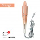 Automatic Hair Curler, Curling Iron 32mm Diameter Large Slot, Anti-Tangle Rotating Curling Iron With 3 Gear Temperature Auto Hair Curler, For Hair Styling Hair Salon LC-102 orange curling iron