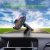 Automatic Infrared QI Wireless Charger Air Vent Car Mount 10W Fast Charging Holder for Phone black