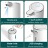 Automatic Liquid Soap Dispenser Rechargeable Electric Soap Dispenser Touchless Soap Dispenser with 4 Adjustable Levels White