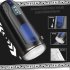 Automatic Male Masturbators Cup Suction Vibrating Electric Pocket Pussy Masturbation Device Adult Products Black
