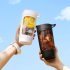 Automatic Mixer Cup 7000rpm Strong Power 650ml Large Capacity Leakproof Electric Shaker Bottles White