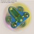 Automatic Rotating Plane Funny Cat Toy Leaking Food Cat Interactive Toy Puzzle Exercise Toys blue