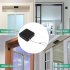 Automatic Sensor Door Closer Multifunctional Anti corrosion Strong Tension Punch free for Home Office Doors Black