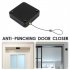 Automatic Sensor Door Closer Multifunctional Anti corrosion Strong Tension Punch free for Home Office Doors Black