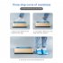 Automatic Shoe Cover Machine with Disposable Shoe Covers Automatic Shoe Cover Dispenser Rose Gold Machine   200 Shoe Covers