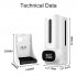 Automatic  Soap  Dispenser Touchless Foaming Soap Rechargeable Dispenser With Thermometer white