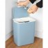 Automatic Touchless Motion Sensor Kitchen Trash Can Kick Dustbin Sensor Waste Garbage Bin Nordic Blue