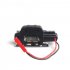 Automatic Winch Wireless Remote Controller Receiver for 1 10 RC Crawler Car Axial SCX10 TRAXXAS TRX4 D90 TF2 Tamiya CC01 Electric winch black