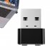 Automatically Mouse Jiggler Mover Undetectable Usb Port Shaker Simulate Mouse Movement For Computer Laptop black