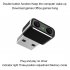 Automatically Mouse Jiggler Mover Undetectable Usb Port Shaker Simulate Mouse Movement For Computer Laptop black