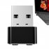 Automatically Mouse Jiggler Mover Undetectable Usb Port Shaker Simulate Mouse Movement For Computer Laptop black