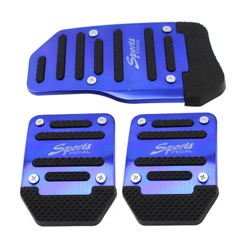 Sports Racing Accelerator Car Auto Brake Pedal Pads Covers Universal Manual