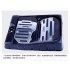 Automobile Anti skid Foot Pedal Manual   Auto Gear Accelerator Brake Pedal Cover Treadle Set Universal Application Automatic   Red