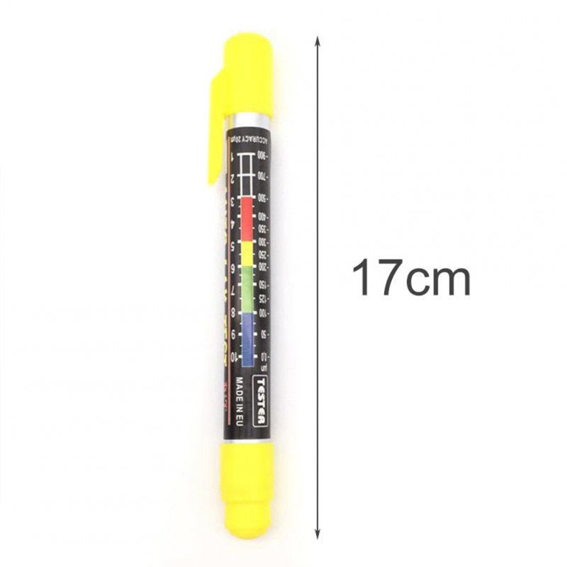 Automobile Paint Surface Paint  Film  Tester Car Paint Thickness Pen C0018 Coating Thickness Gauge With Micro-magnetic Crash Check Test black
