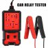 Automotive Relay Tester Car Battery Tester With Clips LED Light Electronic Automotive Relay Tester 12V Car Relay Tester For Auto Repairing relay battery tester